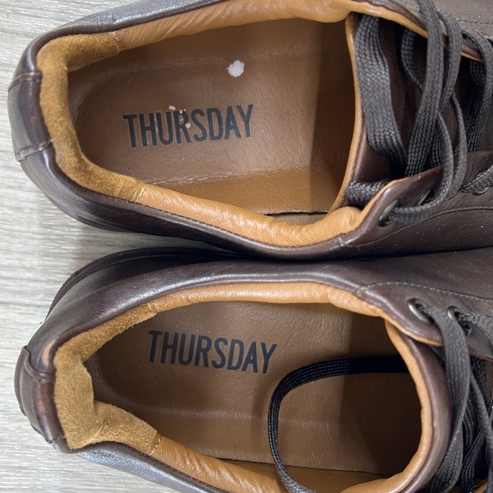 Thursday Boot Company Brown Leather Sneakers - Picture 7 of 10